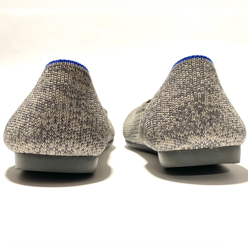 Rothy’s The Point Womens Flat Shoe in Heathered Gray - Picture 4 of 10